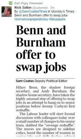 Benn and Burnham offer to swap jobs.jpg